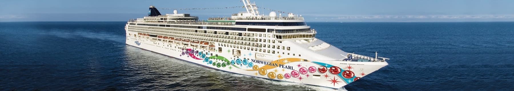 Norwegian Pearl: verified real exterior ship image.