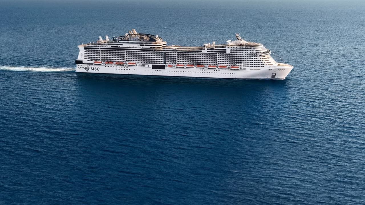 MSC Virtuosa: verified real exterior ship image.