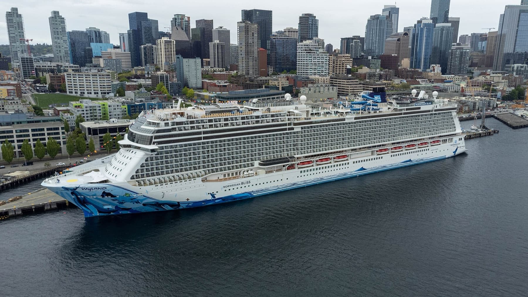 Norwegian Bliss: verified real exterior ship image.