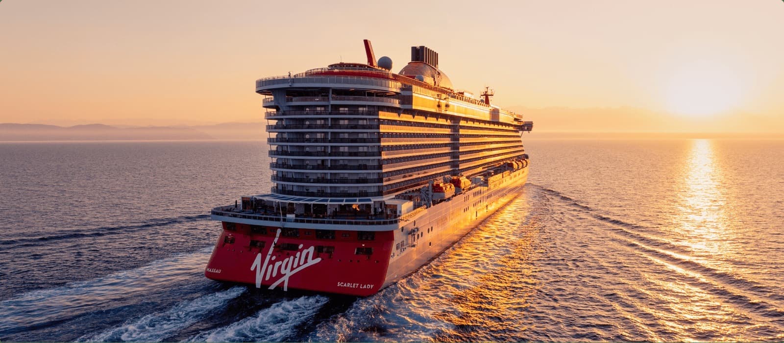 Scarlet Lady: verified real exterior ship image.